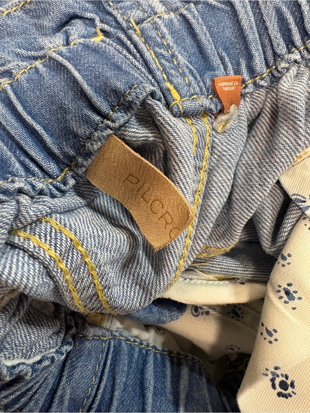 PILCRO drawstring pull on wide leg pant - Picture 3 of 4